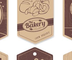 Bakery Labels and Stickers Illustration vector