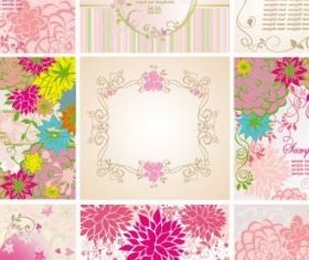 europeanstyle lace pattern 03 vector