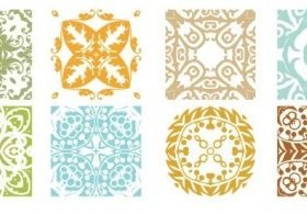Floral Patterns free vector