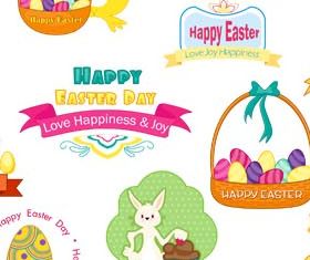 Easter Design Elements vector