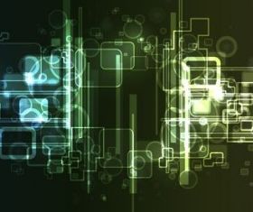 Abstract hi-tech background design vectors