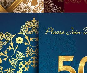 Luxury Vintage Backgrounds 15 vector