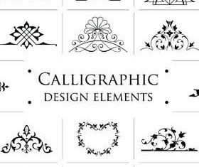 Ornamental Vintage Elements 8 vector