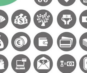 Finance Icons free vector