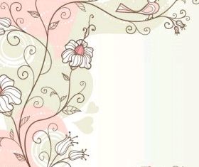 handpainted pattern background 04 vector