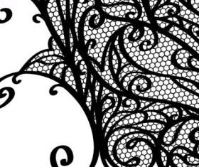 lace pattern background 01 vector