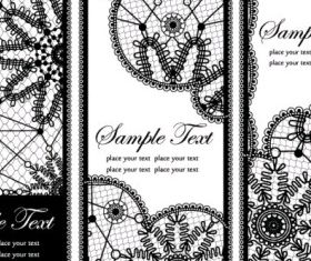 lace pattern background 02 vector