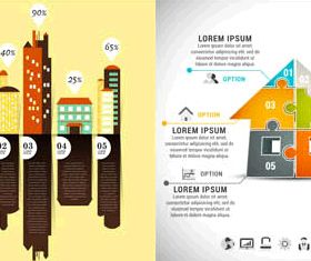 Real Estate Backgrounds 8 vector