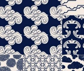 handpainted pattern background 02 vector