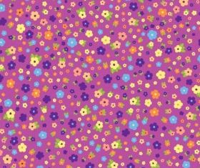 Flower Pattern Background set vector