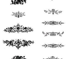 Floral Ornaments vectors