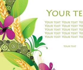 flowers background 02 vector