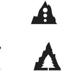 Mountain Logo Templates vector set