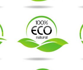 Ecology Labels free vector