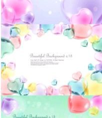 transparent heart vector