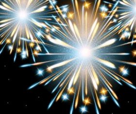 fireworks effect 02 Illustration vector