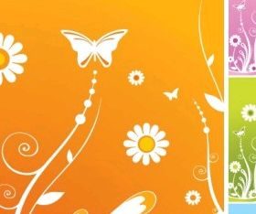Spring Floral Background vector