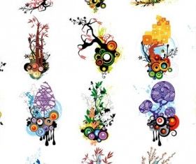 Floral Designs Graphic vector