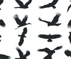 bird silhouette vector