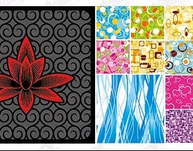 fashion pattern tiled background Illustration vector