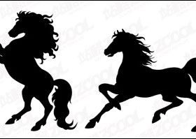 Horse silhouette Illustration vector