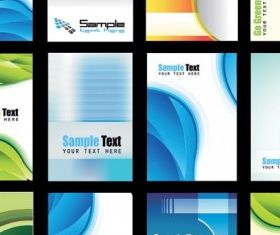 dynamic flow line background template vector