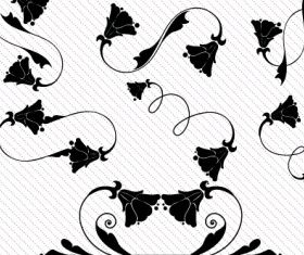 Floral Ornaments free vectors material