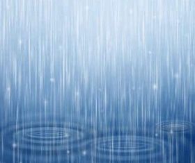Blue raindrops Background Illustration vector