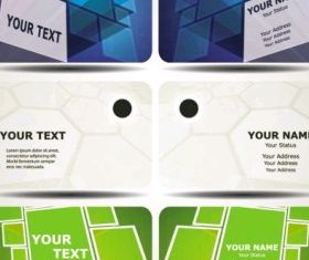 technology business card template 01 vectors graphic