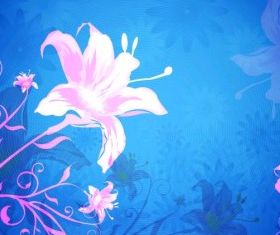 Flower Background Graphic vectors