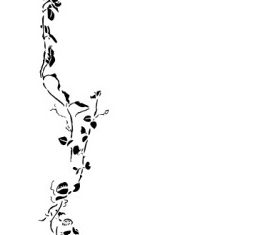 Floral Garland clip art vector