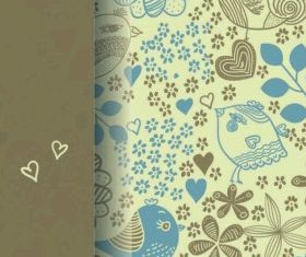elegant pattern background vector set