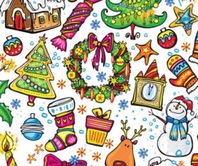 christmas illustration vector