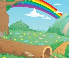 summer cartoon images 03 vector