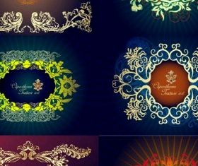 european border pattern creative vector