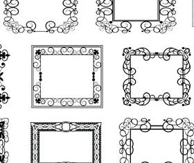 Decorative Vintage Frames 25 vector