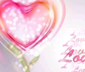 Valentine Love Background vector