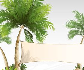Backgrounds with Beaches 2 vectors