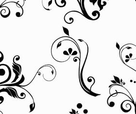 Floral Ornament Elements Mix 9 vectors graphic