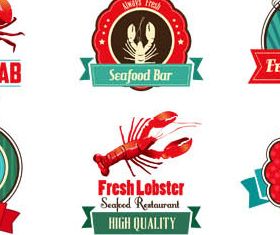Fish Labels free vector graphics