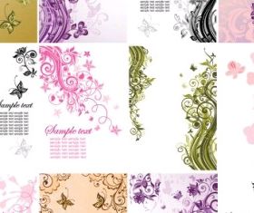 fine line pattern draft 02 vector