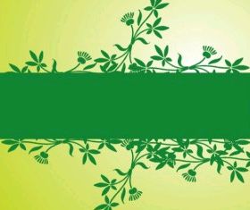 Flower Frame free vector