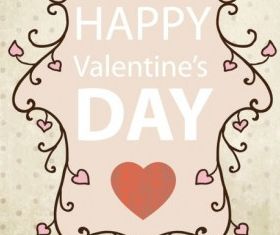 valentine card background 01 vector