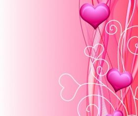 Valentine Background graphic vector