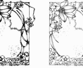 Sketchy Frames graphic vector