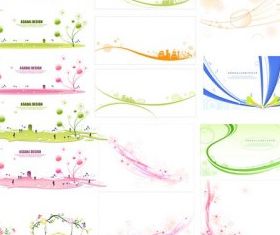 sets simple lace pattern vectors graphics