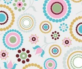 Retro Pattern Background vector design