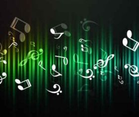 Music Abstract background vector