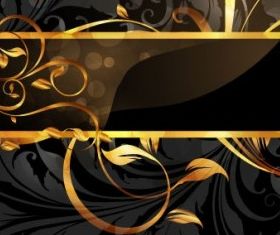 gold pattern vectors