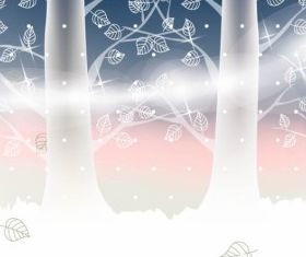 Winter Landscape vector graphics